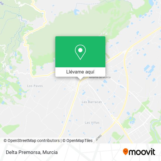 Mapa Delta Premorsa