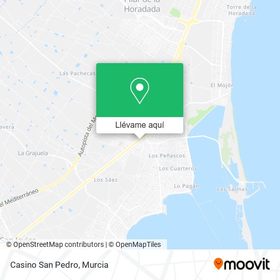 Mapa Casino San Pedro