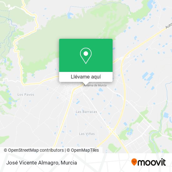 Mapa José Vicente Almagro