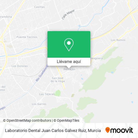 Mapa Laboratorio Dental Juan Carlos Gálvez Ruiz