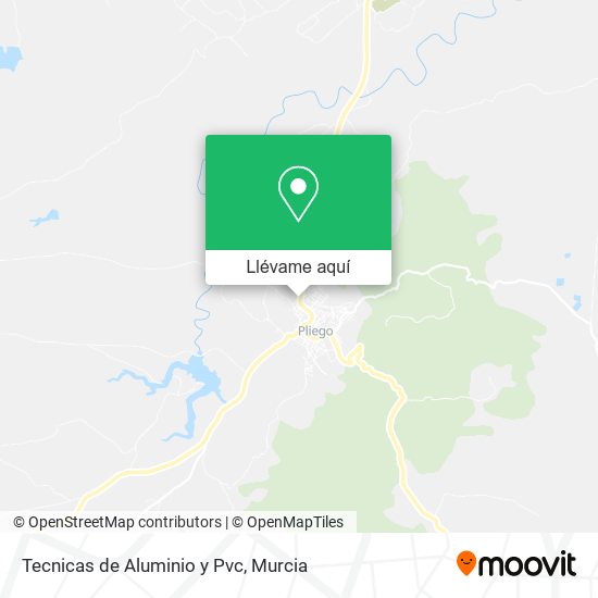Mapa Tecnicas de Aluminio y Pvc