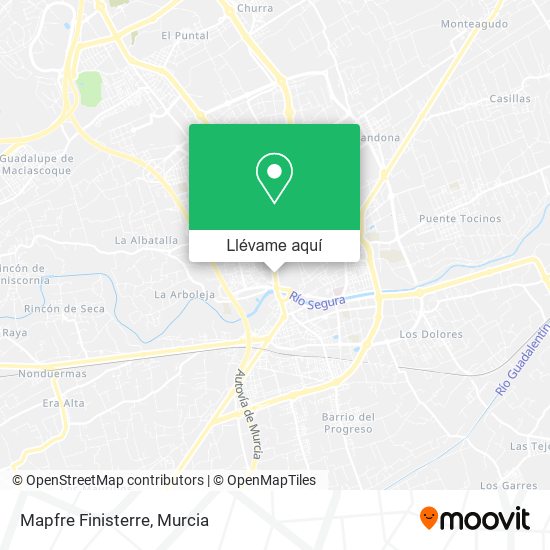 Mapa Mapfre Finisterre