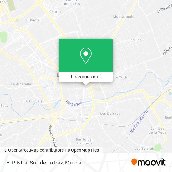 Mapa E. P. Ntra. Sra. de La Paz