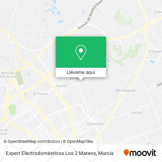 Mapa Expert Electrodomésticos Los 2 Mateos