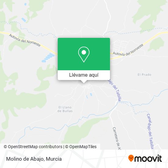 Mapa Molino de Abajo