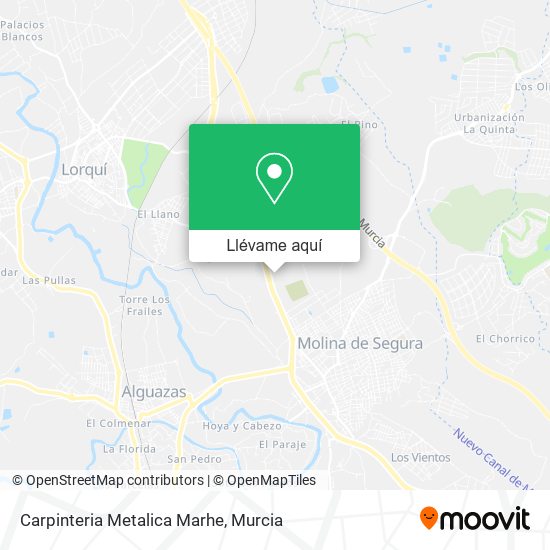 Mapa Carpinteria Metalica Marhe
