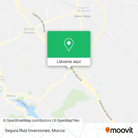 Mapa Segura Ruiz Inversiones