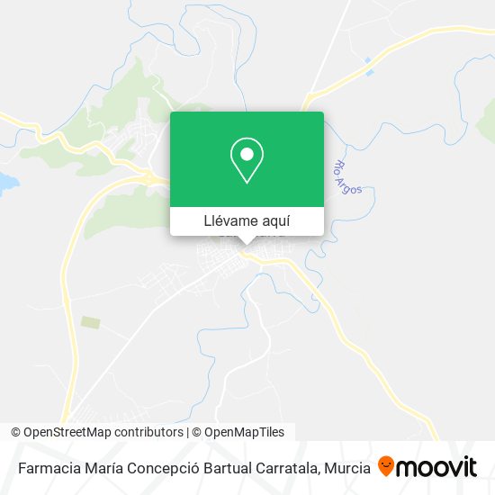 Mapa Farmacia María Concepció Bartual Carratala