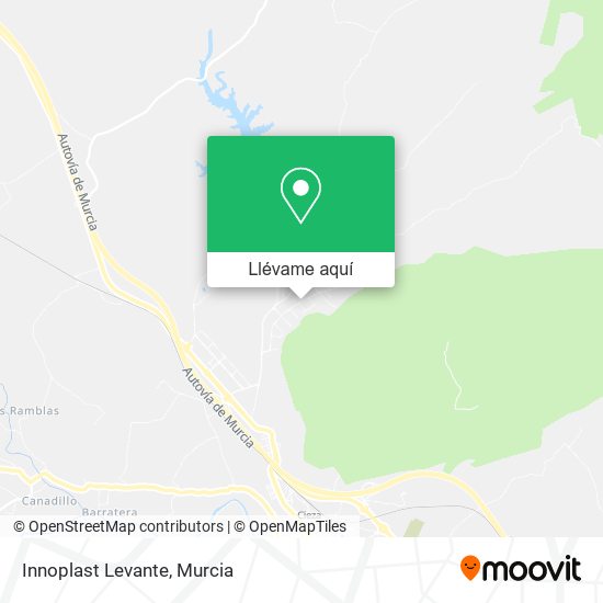 Mapa Innoplast Levante