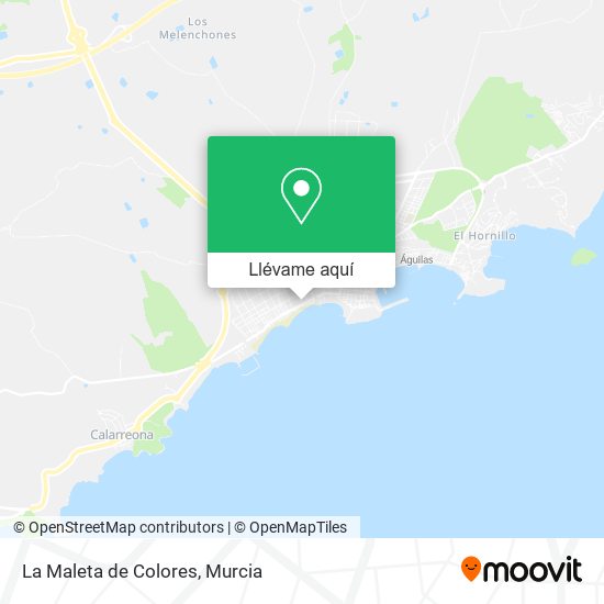 Mapa La Maleta de Colores