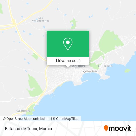 Mapa Estanco de Tebar