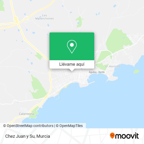 Mapa Chez Juan y Su