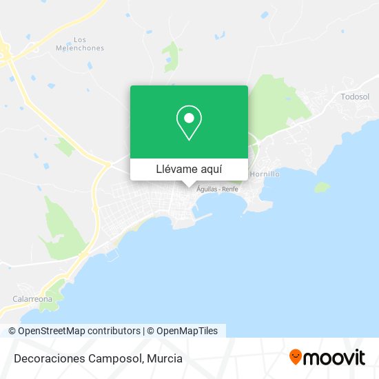 Mapa Decoraciones Camposol