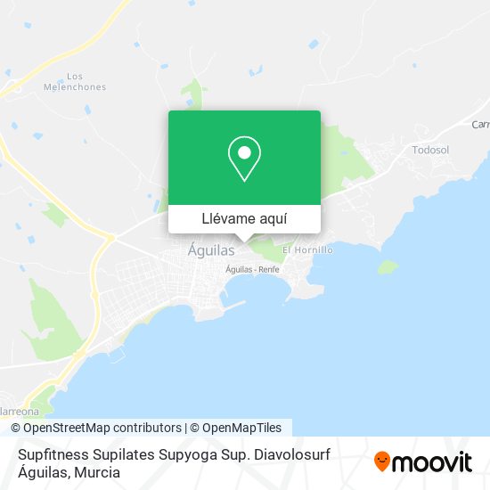 Mapa Supfitness Supilates Supyoga Sup. Diavolosurf Águilas