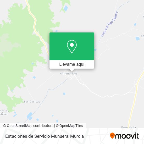 Mapa Estaciones de Servicio Munuera