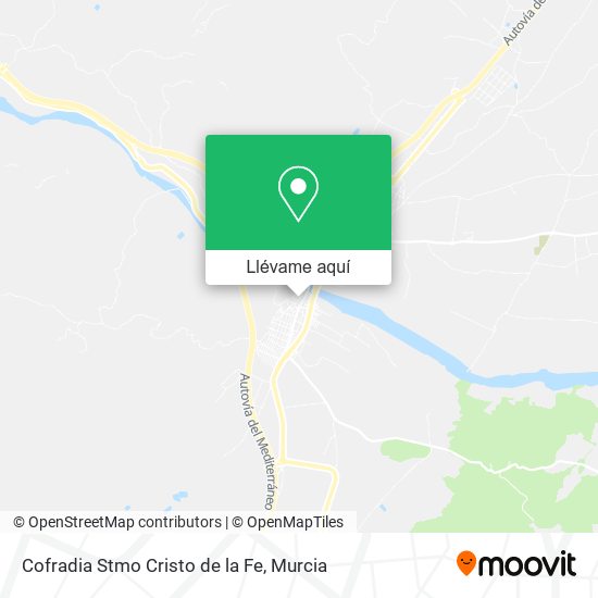 Mapa Cofradia Stmo Cristo de la Fe