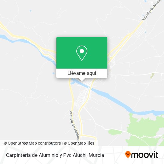 Mapa Carpinteria de Aluminio y Pvc Aluchi