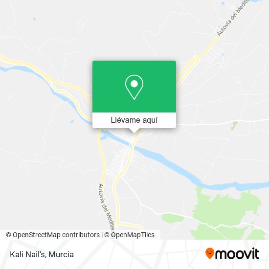 Mapa Kali Nail's