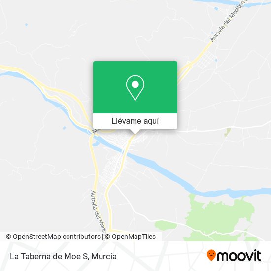 Mapa La Taberna de Moe S