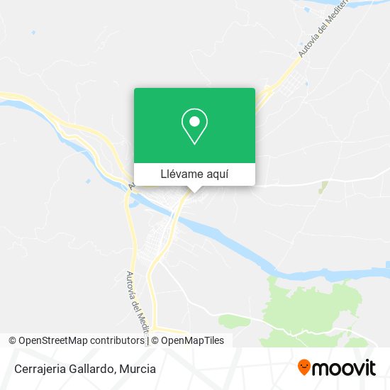 Mapa Cerrajeria Gallardo