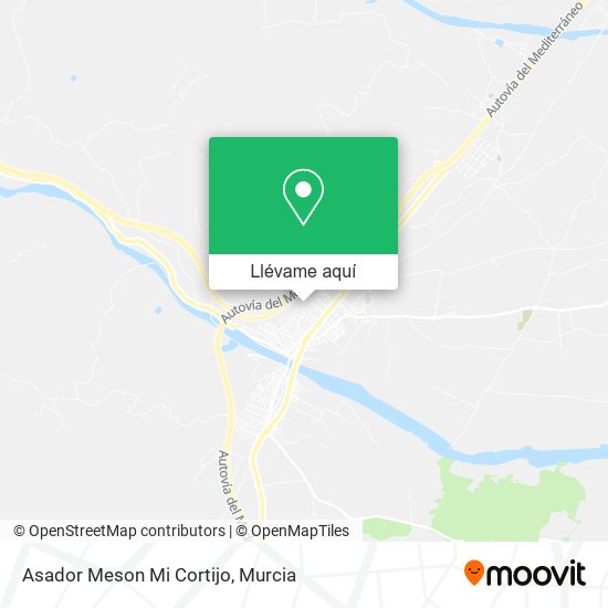 Mapa Asador Meson Mi Cortijo