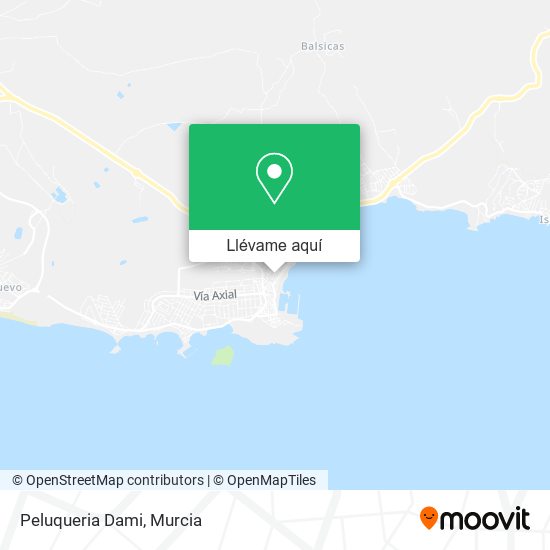 Mapa Peluqueria Dami