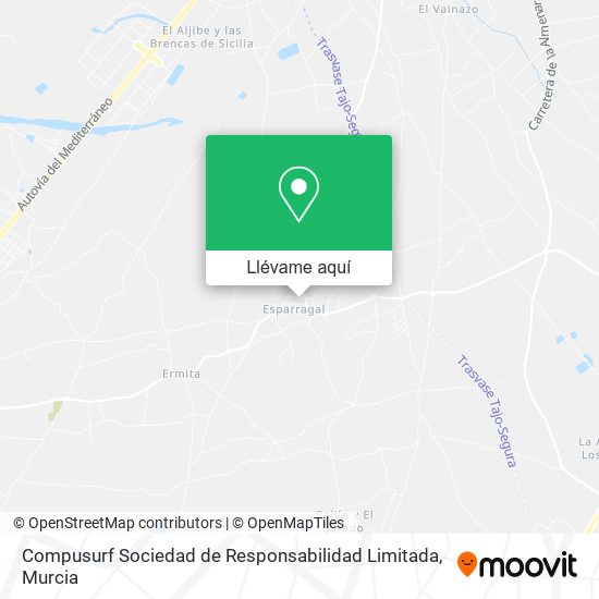 Mapa Compusurf Sociedad de Responsabilidad Limitada