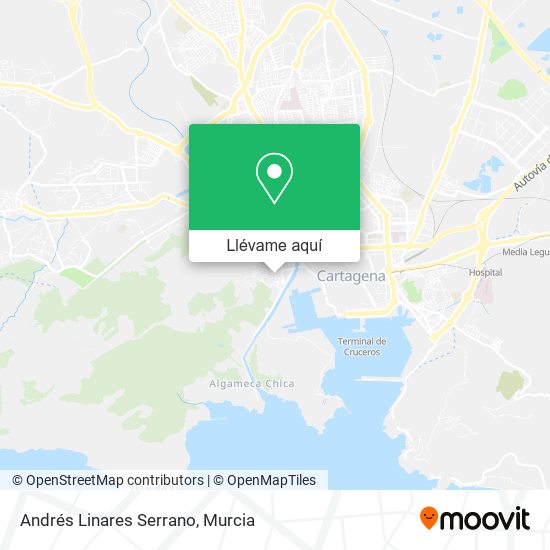 Mapa Andrés Linares Serrano