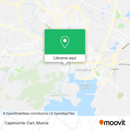 Mapa Cajamurcia -Cart