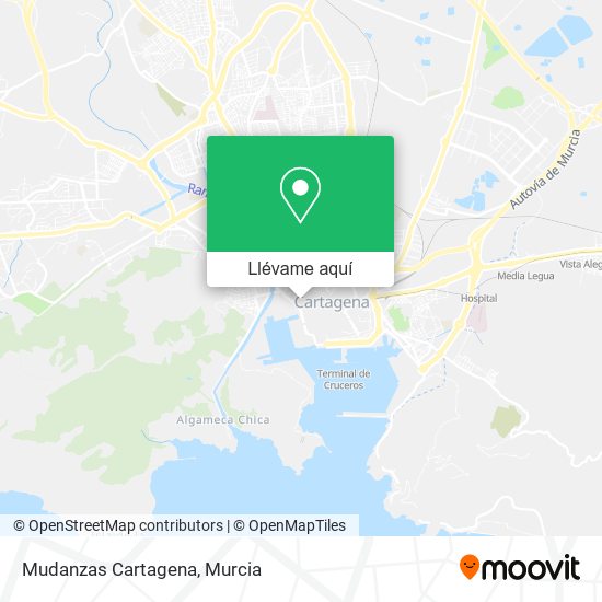 Mapa Mudanzas Cartagena