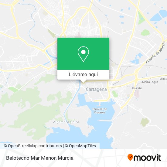 Mapa Belotecno Mar Menor