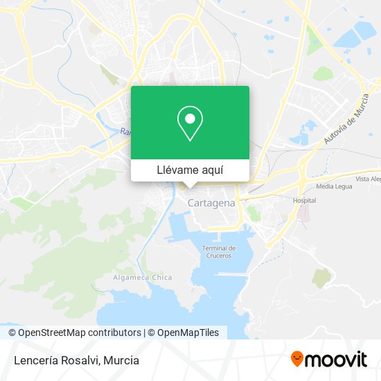 Mapa Lencería Rosalvi