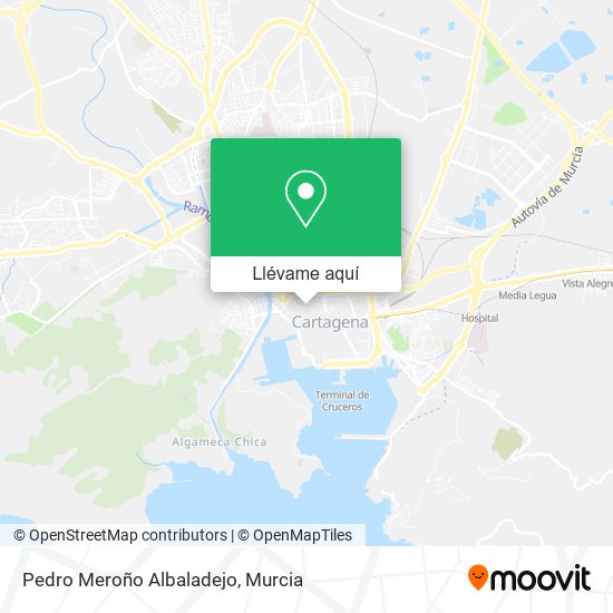 Mapa Pedro Meroño Albaladejo