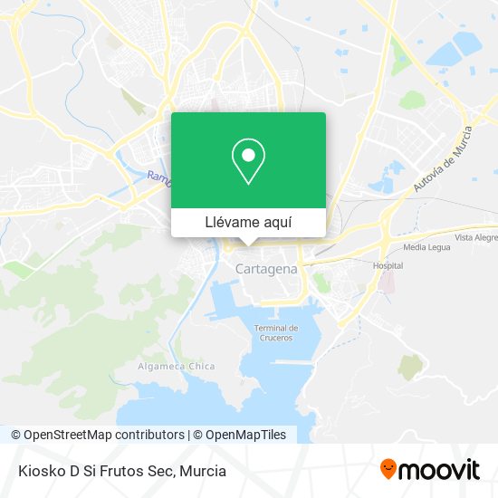 Mapa Kiosko D Si Frutos Sec