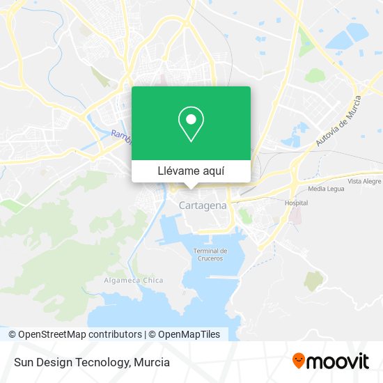 Mapa Sun Design Tecnology