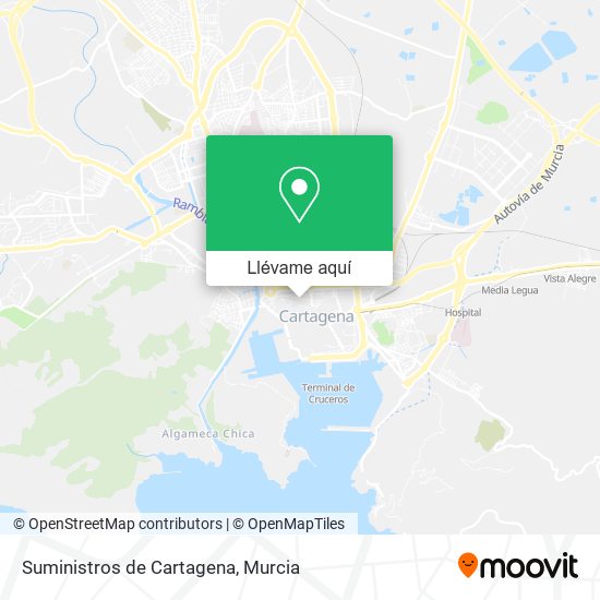 Mapa Suministros de Cartagena
