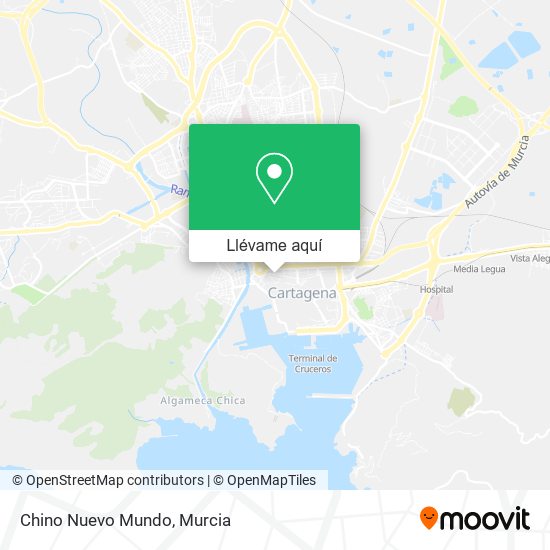 Mapa Chino Nuevo Mundo