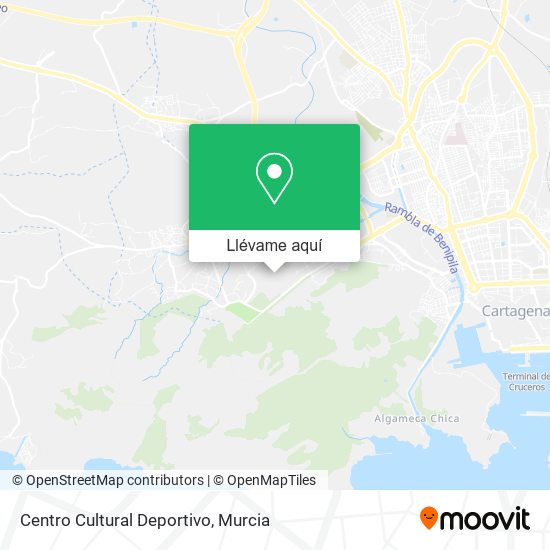 Mapa Centro Cultural Deportivo