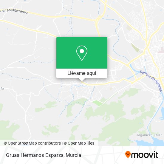 Mapa Gruas Hermanos Esparza