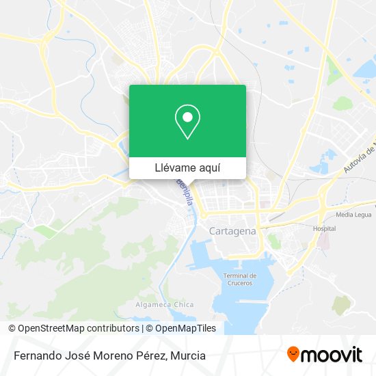 Mapa Fernando José Moreno Pérez