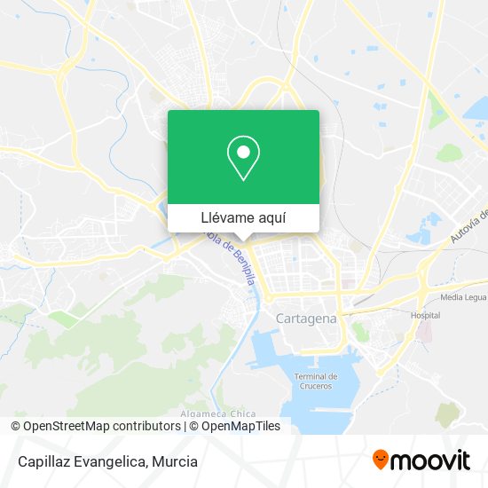 Mapa Capillaz Evangelica
