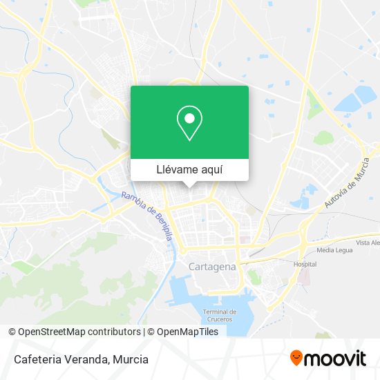 Mapa Cafeteria Veranda