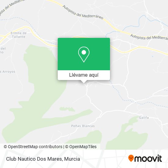 Mapa Club Nautico Dos Mares