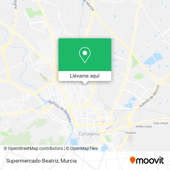 Mapa Supermercado Beatriz