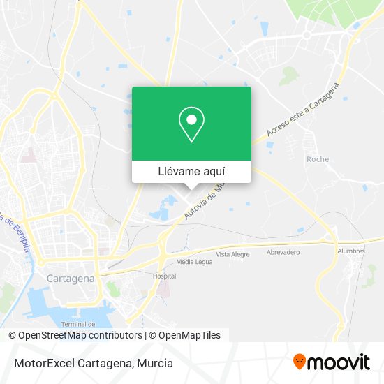 Mapa MotorExcel Cartagena