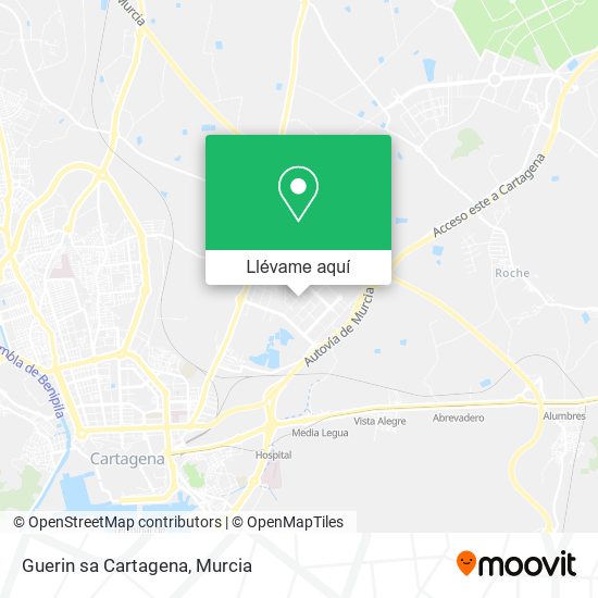 Mapa Guerin sa Cartagena