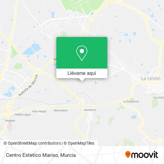 Mapa Centro Estetico Mariso