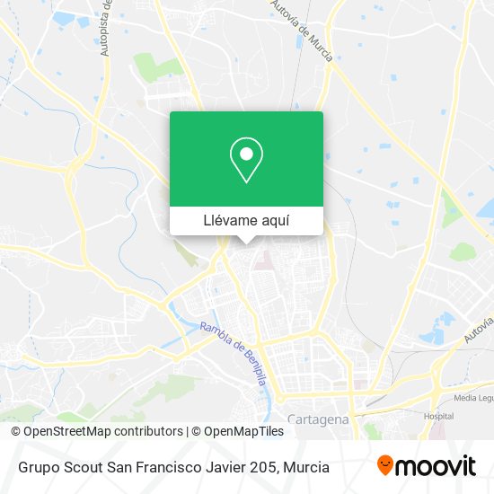 Mapa Grupo Scout San Francisco Javier 205