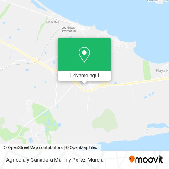 Mapa Agricola y Ganadera Marin y Perez