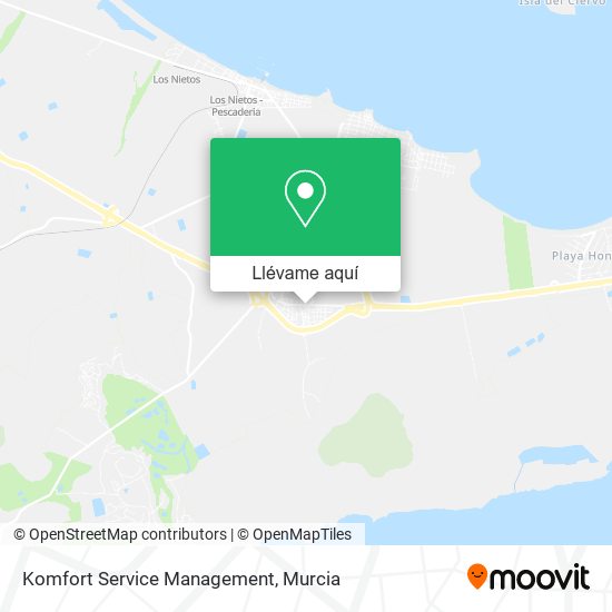 Mapa Komfort Service Management